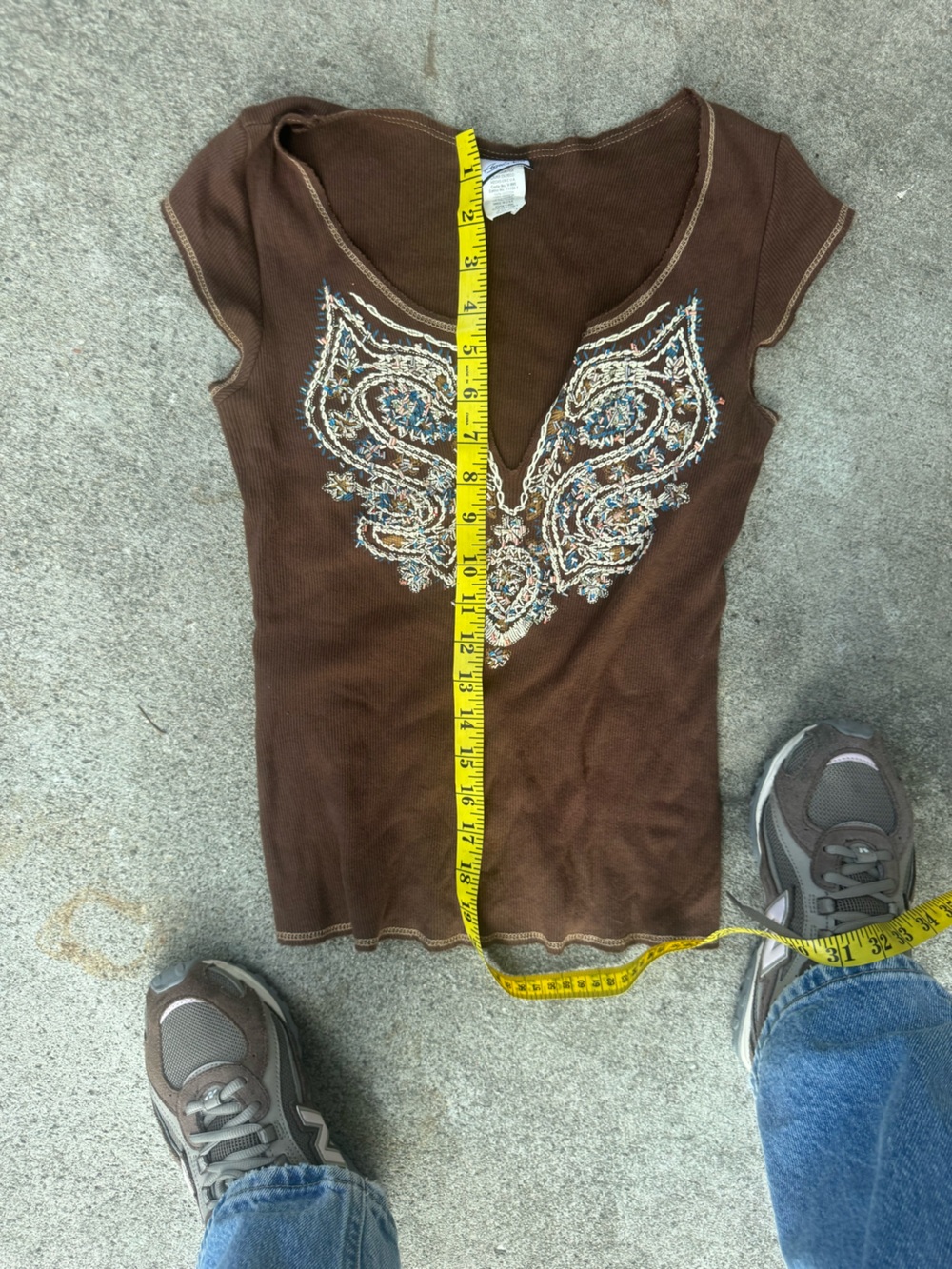 Y2K vintage cotton top - Picture 6 of 9